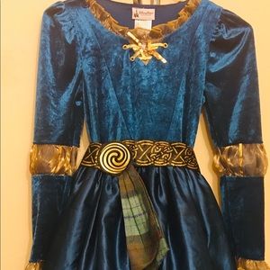 DISNEY Merida dress girls M